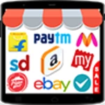 all in one shopping app 1000+ android application logo